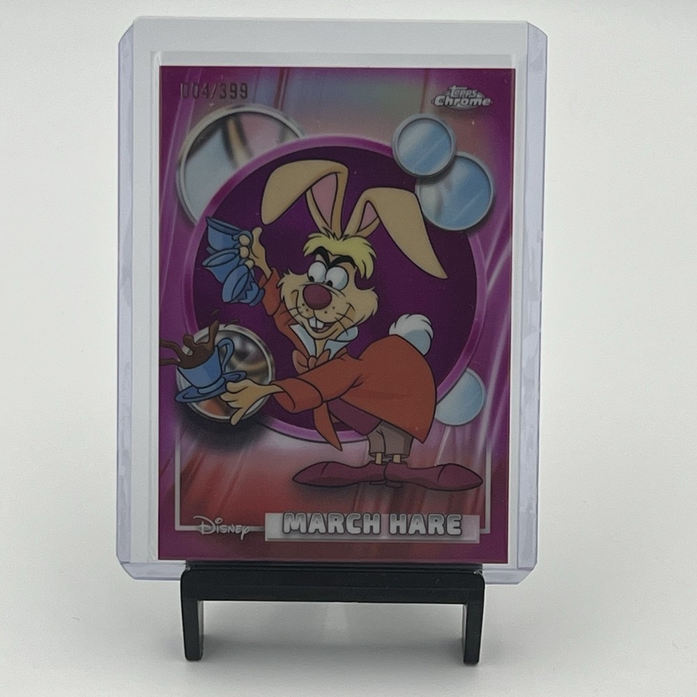 2026 Topps Chrome Disney March Hare #79 Magenta Refractor 004/399